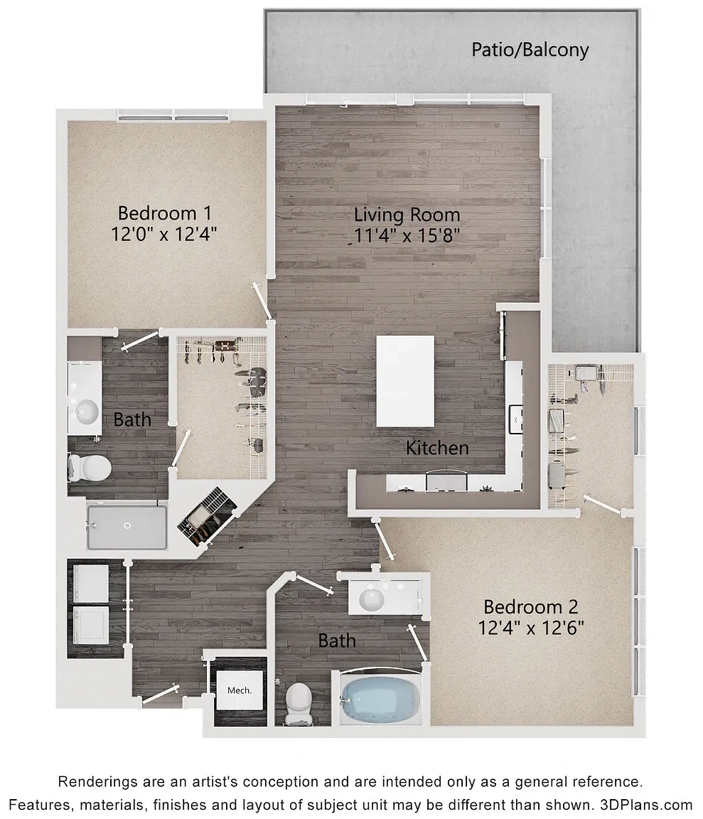 Artisan Flats – Floor plan
