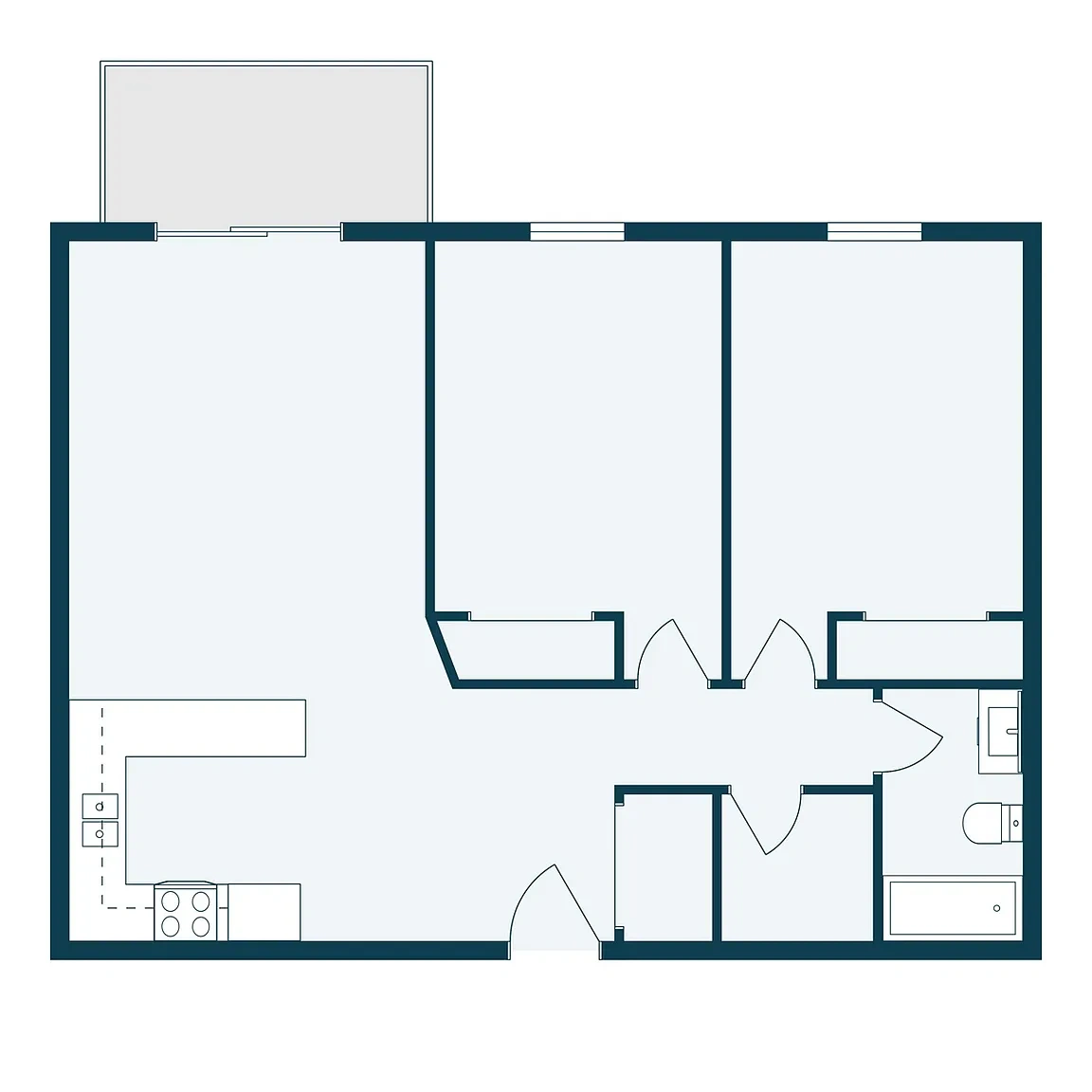 Lake Crest – Floor plan