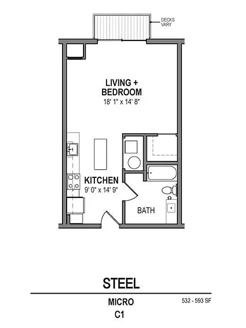 The Foundry at 41st – Floor plan