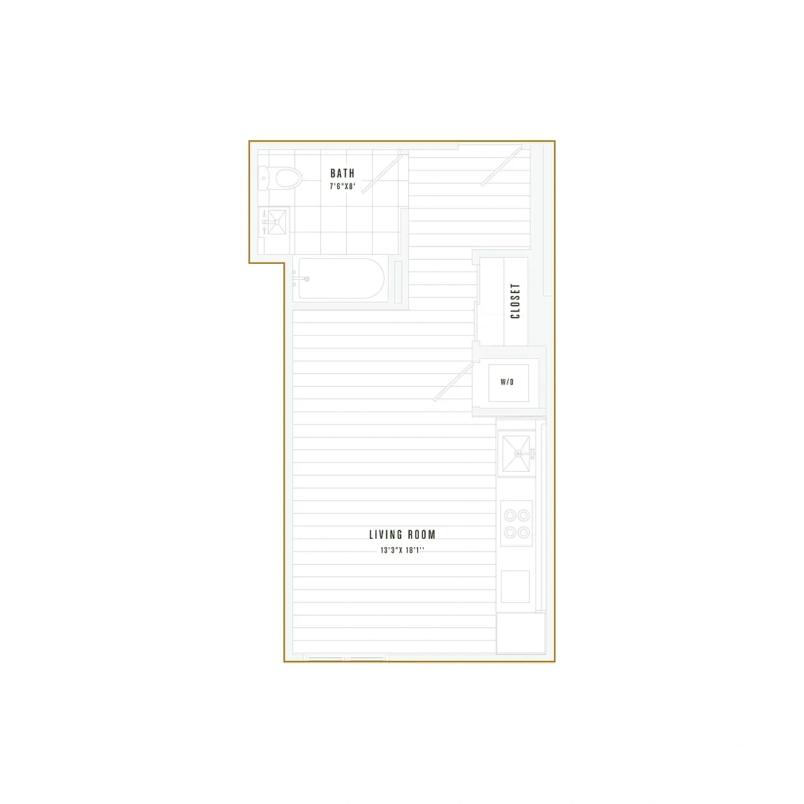 The Clifton – Floor plan