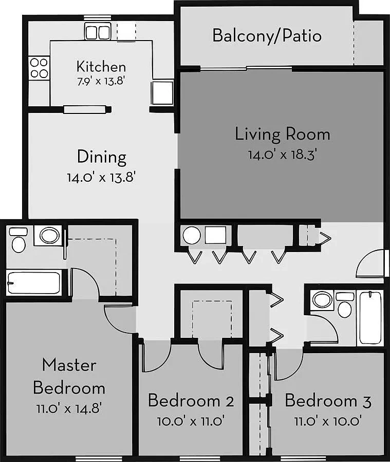 Bluestone on the Bay – Floor plan