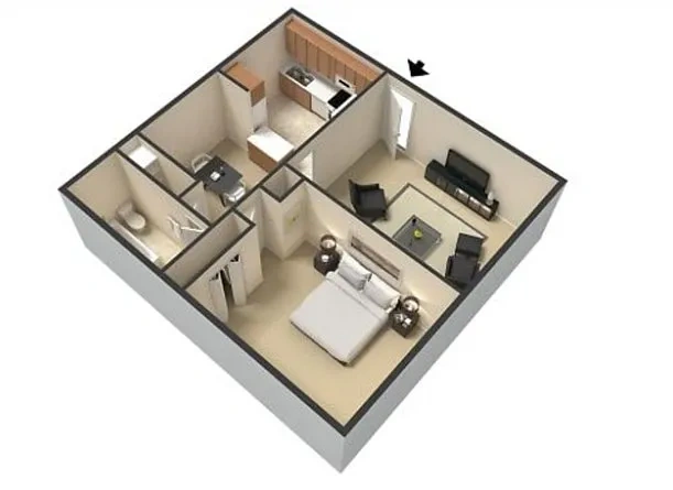 Riviera Apartments – 1 Bedroom