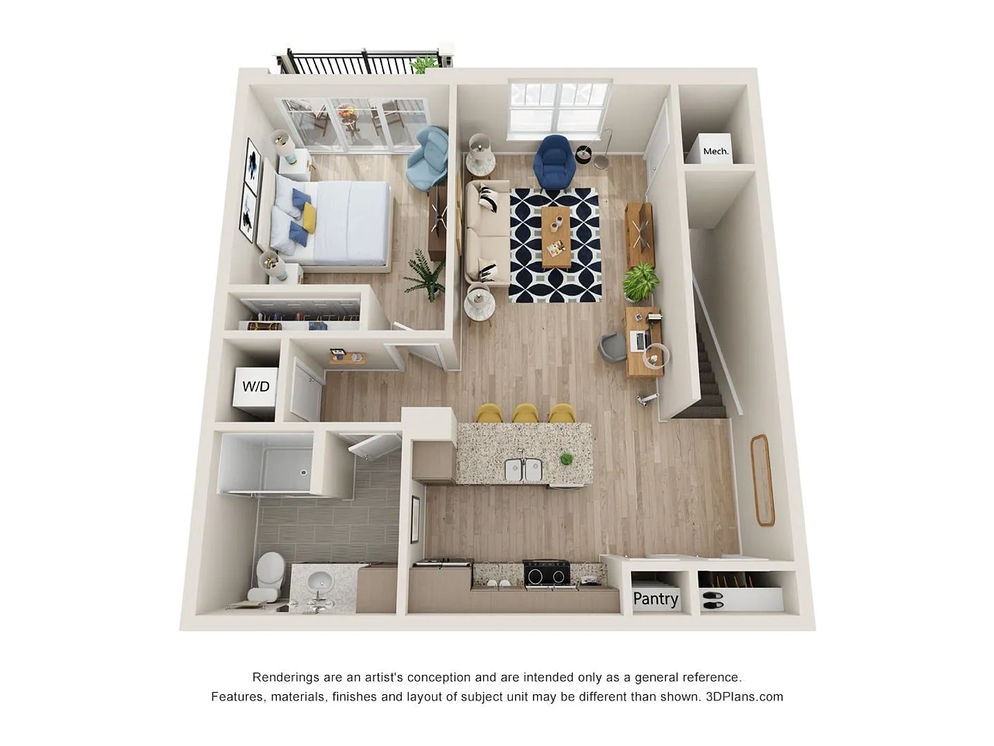 The Oaks of Canopy Hill – Floor plan