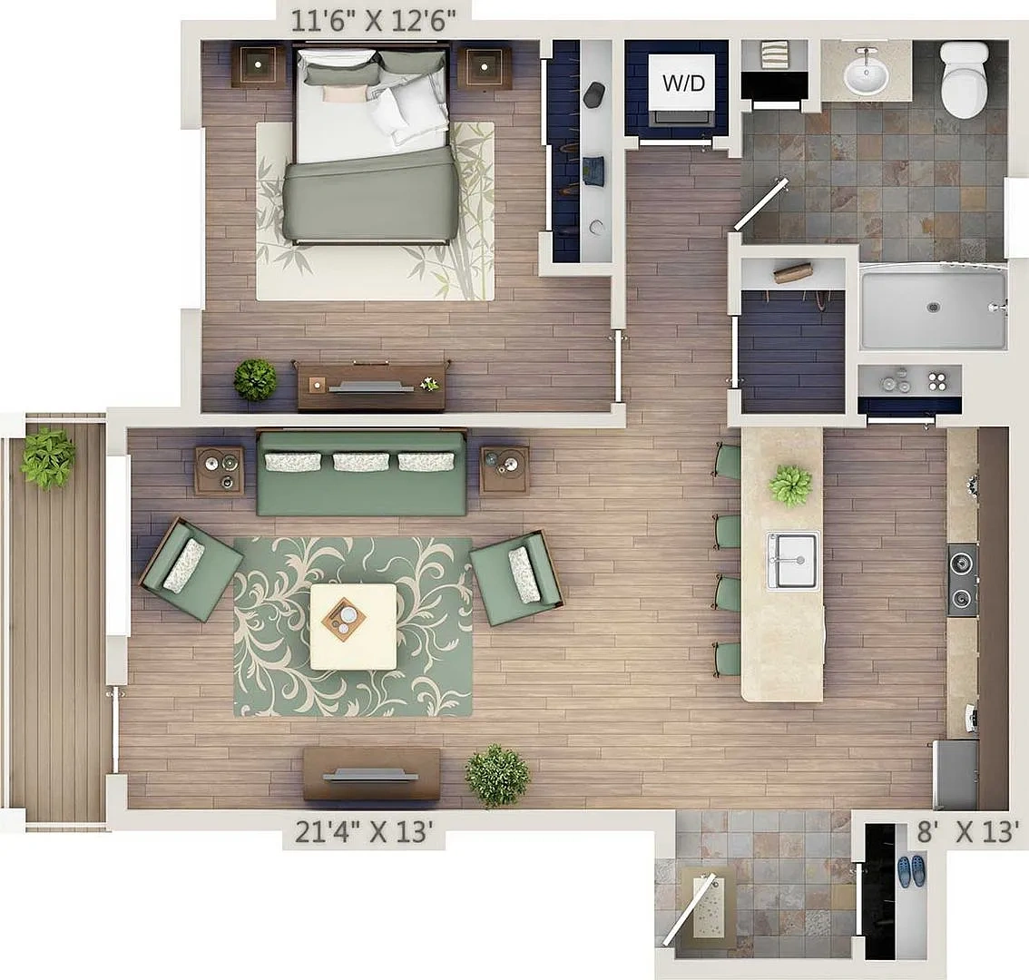 NetZero Village – Floor plan