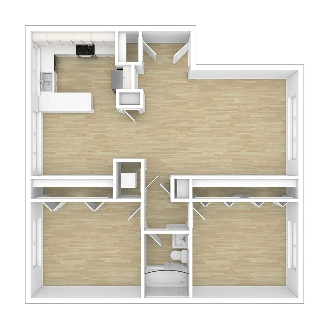 Stratford Villas Apartments – Floor plan