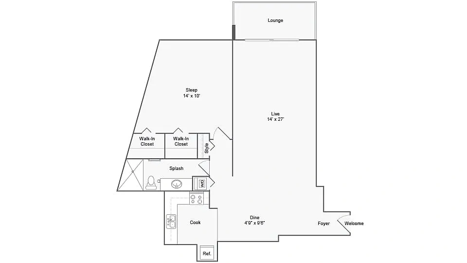 Arrive Silver Spring – Floor plan