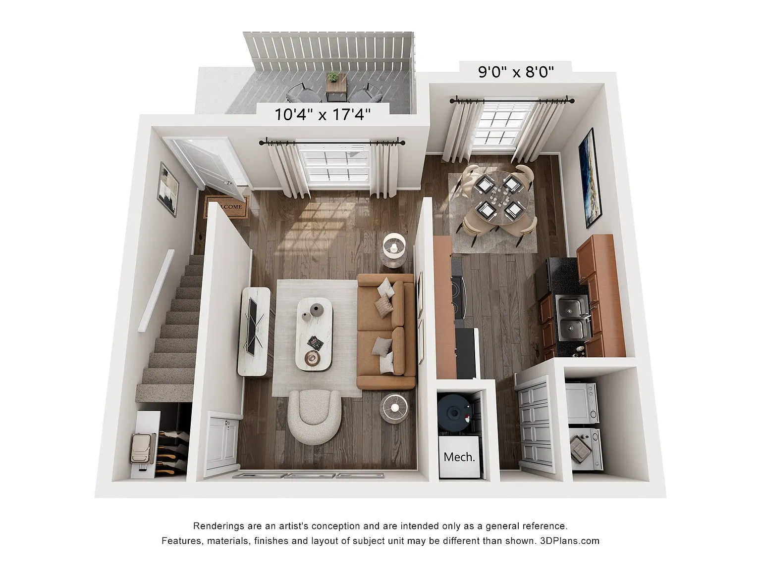 Cabot Cove – Floor plan