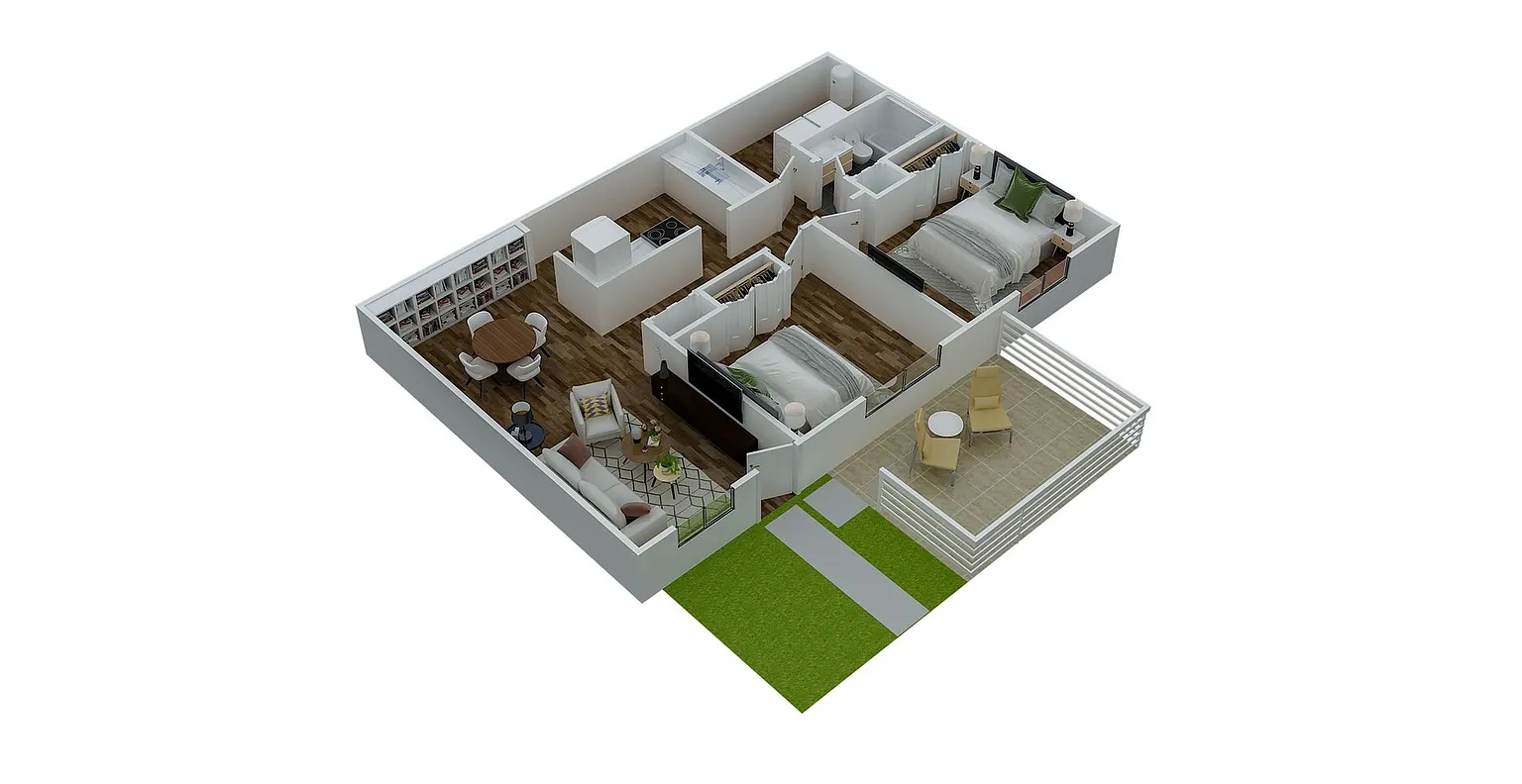 Concord Square Apartments – Floor plan