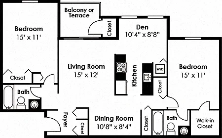 Westwinds Apartments – Floor plan