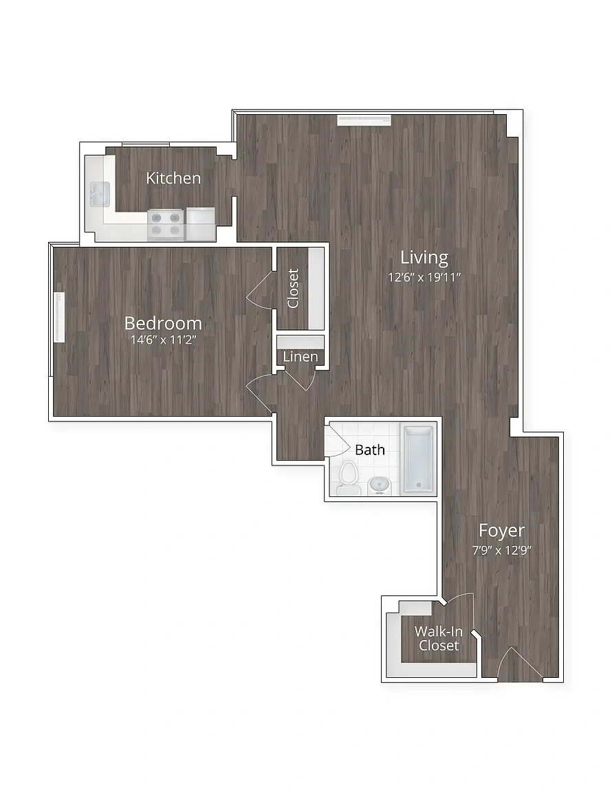 1500 Arlington Apartments – Floor plan