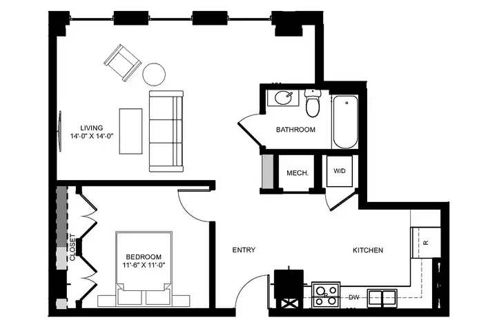 Model Tobacco Lofts - 1100 Richmond Hwy - Richmond, VA