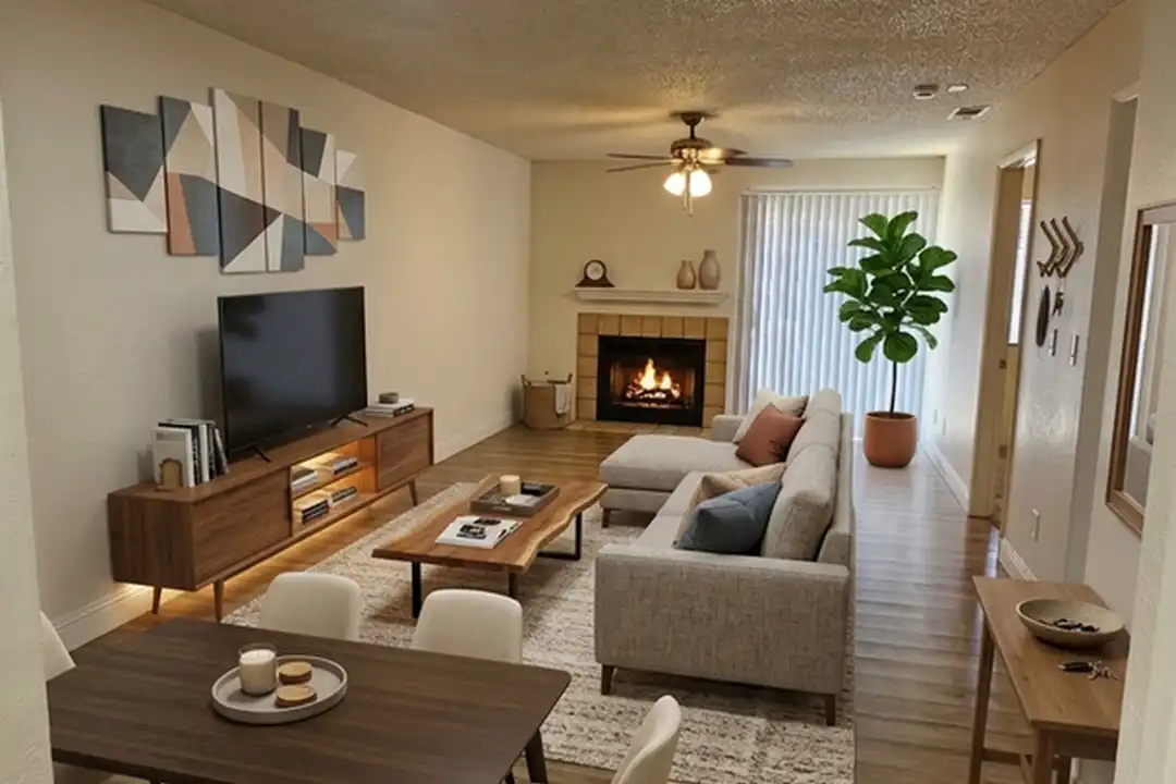 2-bed apartment, 75 m²