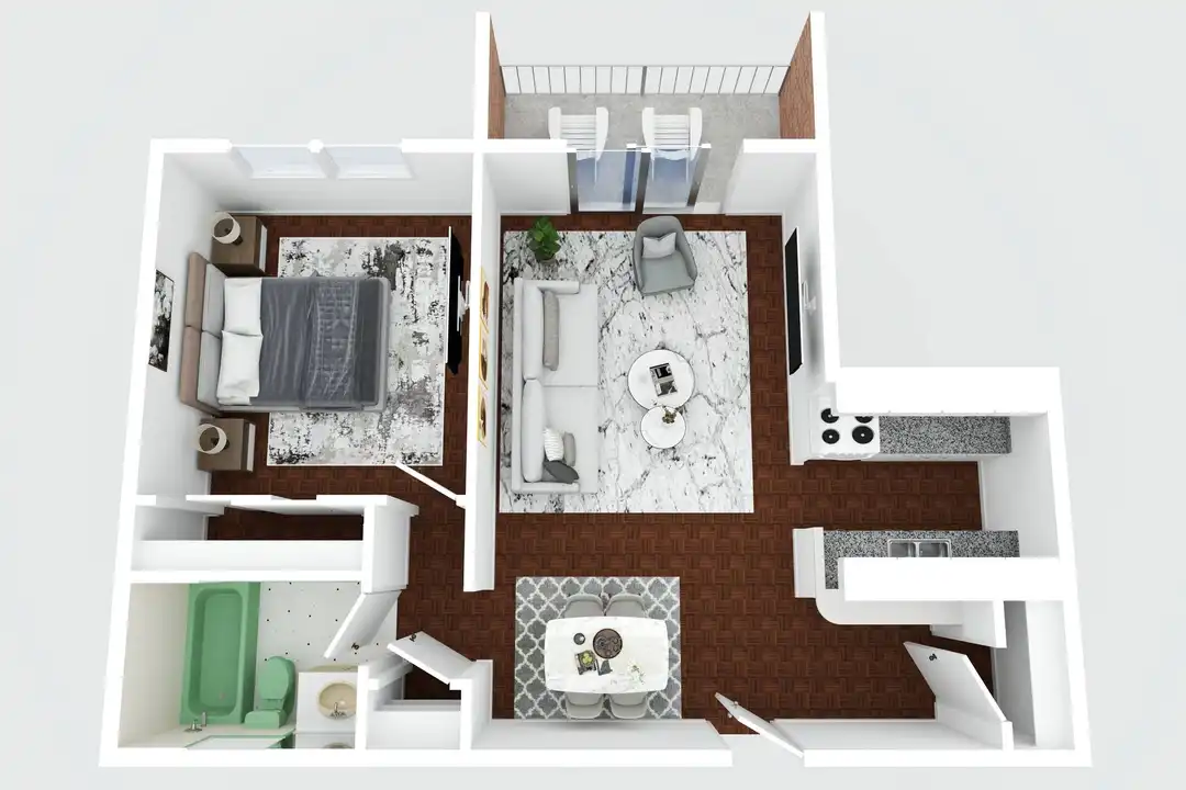 2-roms leilighet, 65 m²