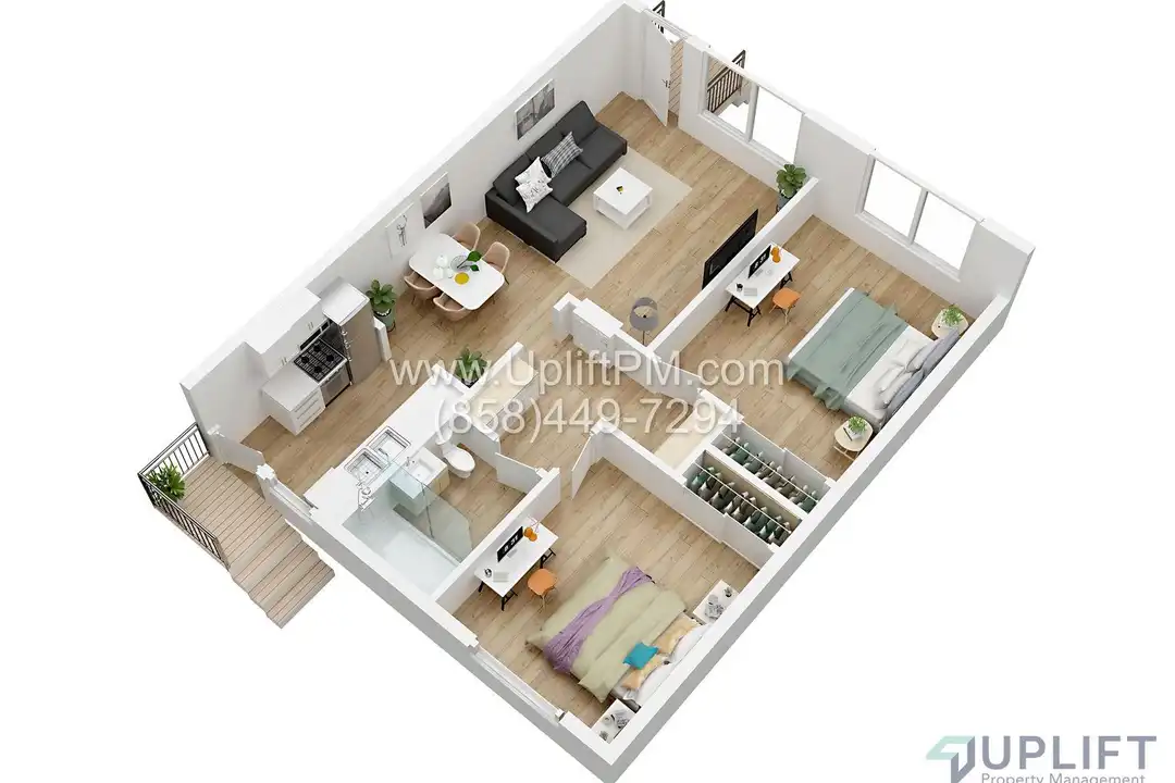 Apartment in San Diego - View 3