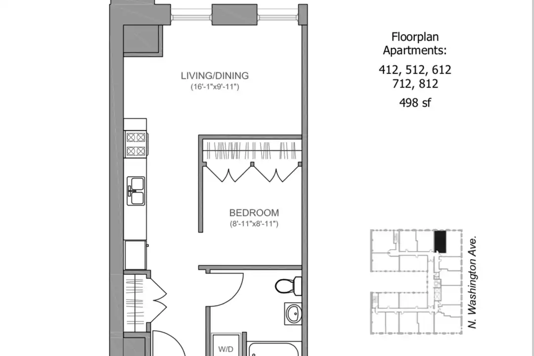 129 N Washington Ave unit 712 - More