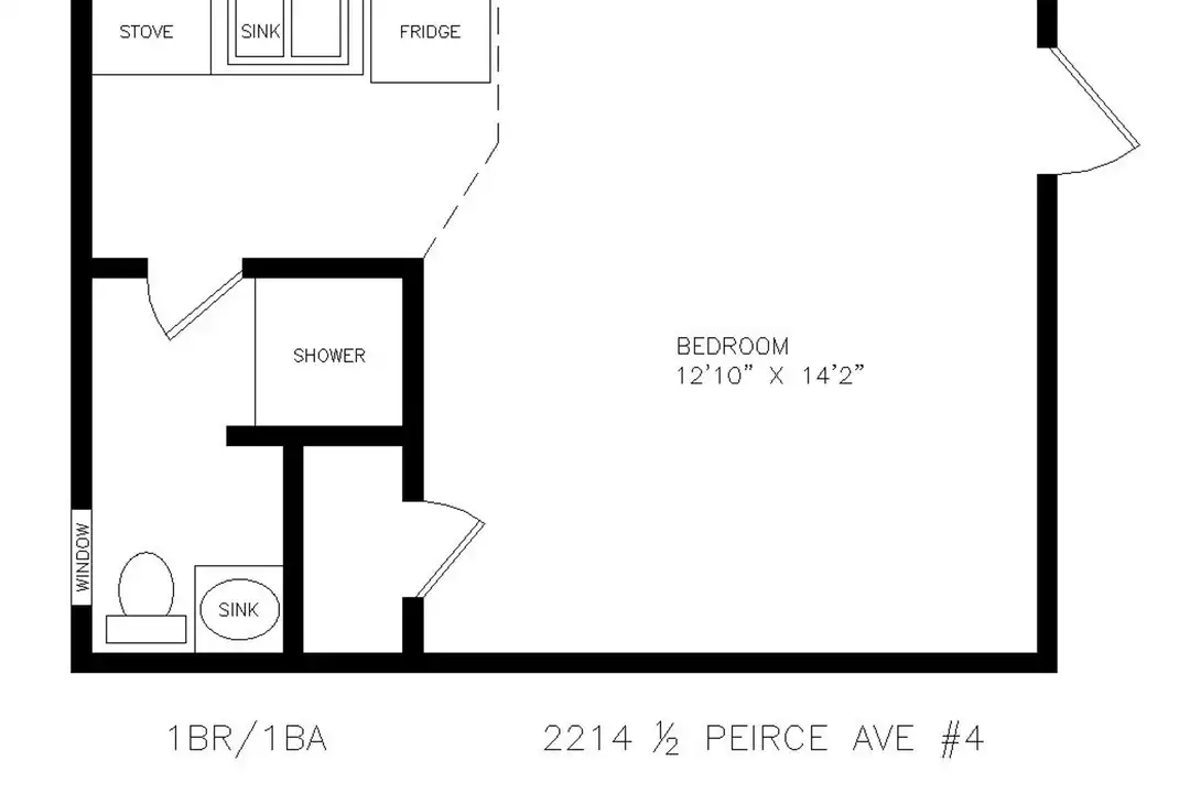2214 1/2 Peirce Ave unit 1 – photo 1 of 12
