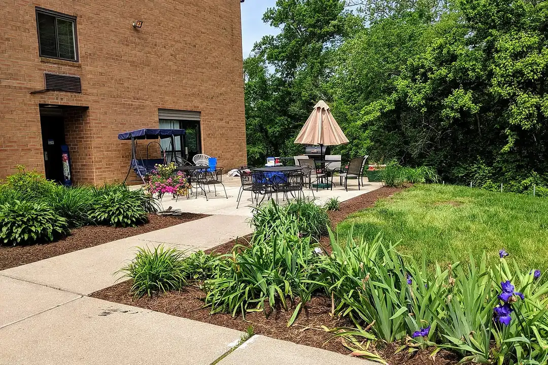 Private Courtyards For Penthouse Apartments In Terre Haute preview