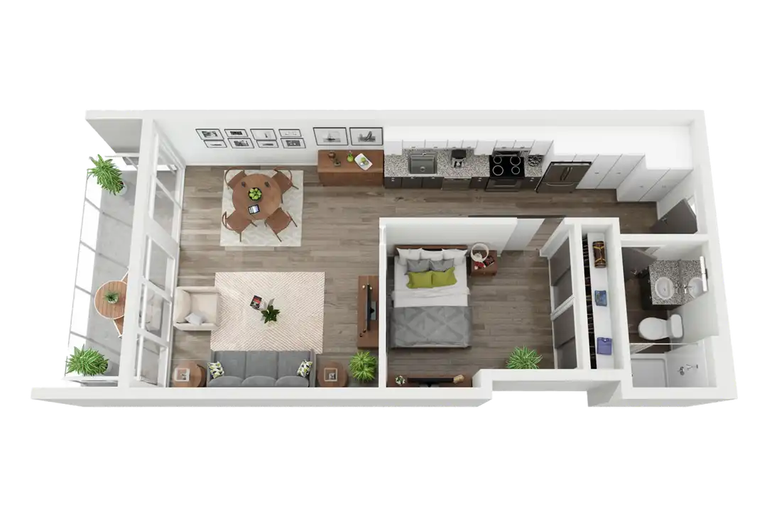 211 W Mineral St unit 601 - View 3