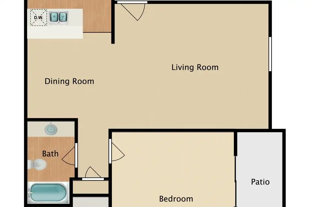 Apartment in Arlington - View 2