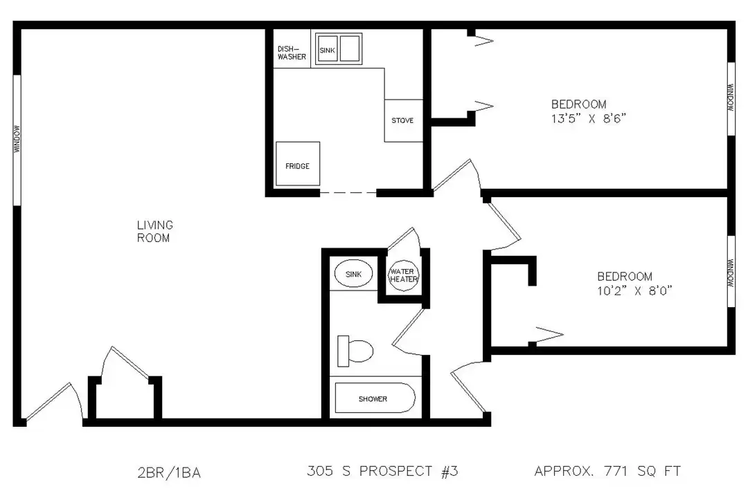 305 S Prospect Rd unit 6 – photo 1 of 14