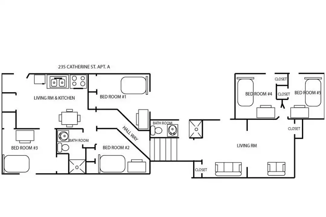 235 Catherine St unit A - Bed 2 – photo 1 of 3
