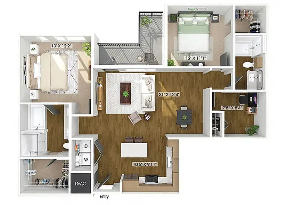 The Edley Apartments - 1950 Piedmont Cir NE - Atlanta, GA | Rent.