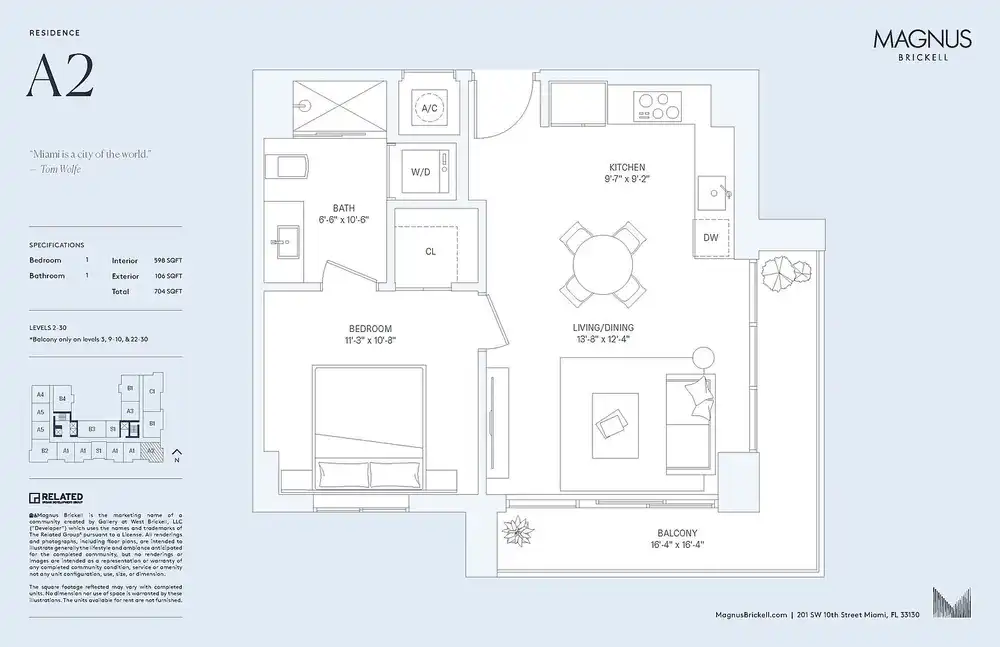 Magnus Brickell - 201 SW 10th St - Miami, FL | Rent.