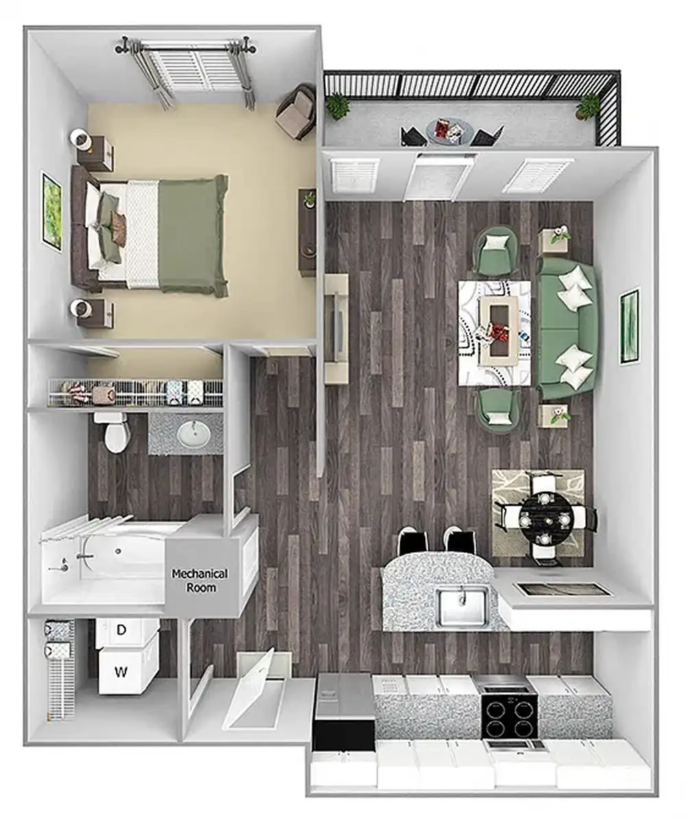 Centre Pointe Apartments - 4986 Wetland Crossing Rd - North Charleston ...