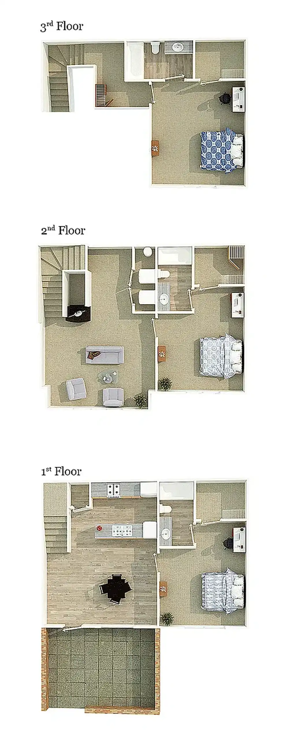 University Suites Student Housing - 2190 Ocean Reef Pl - Raleigh, NC ...