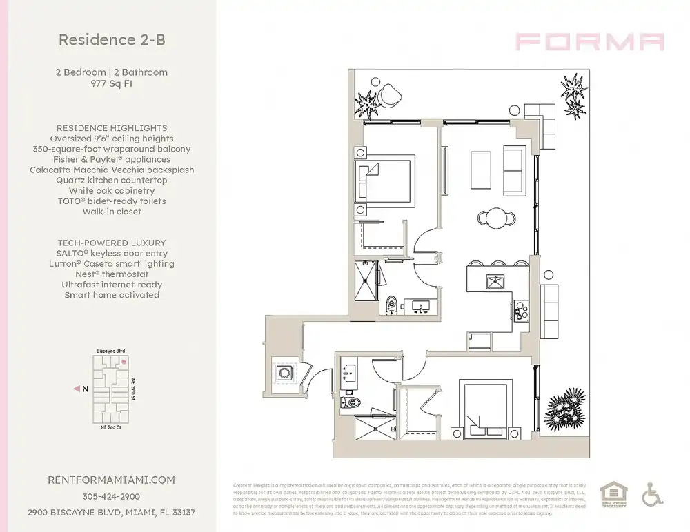 Forma Miami - 2900 Biscayne Blvd - Miami, FL | Rent.
