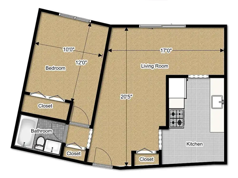 College Towers Apartments - 1800 Rhodes Rd - Kent, OH | Rent.