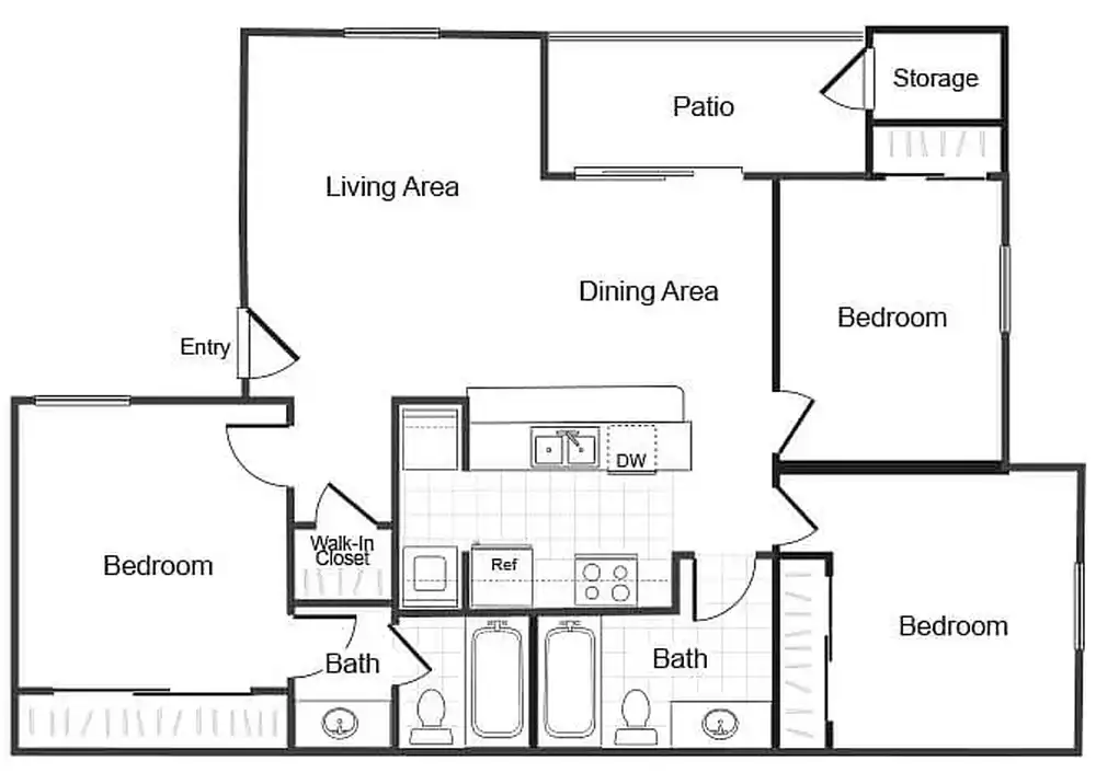 Valley Ridge Apartment Homes - 1000 W Valley Ridge Blvd - Lewisville ...