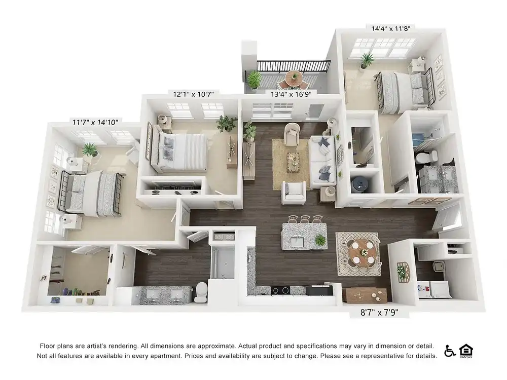 Courtney Ridge - 7030 Parkway Commons Dr - Charlotte, NC | Rent.