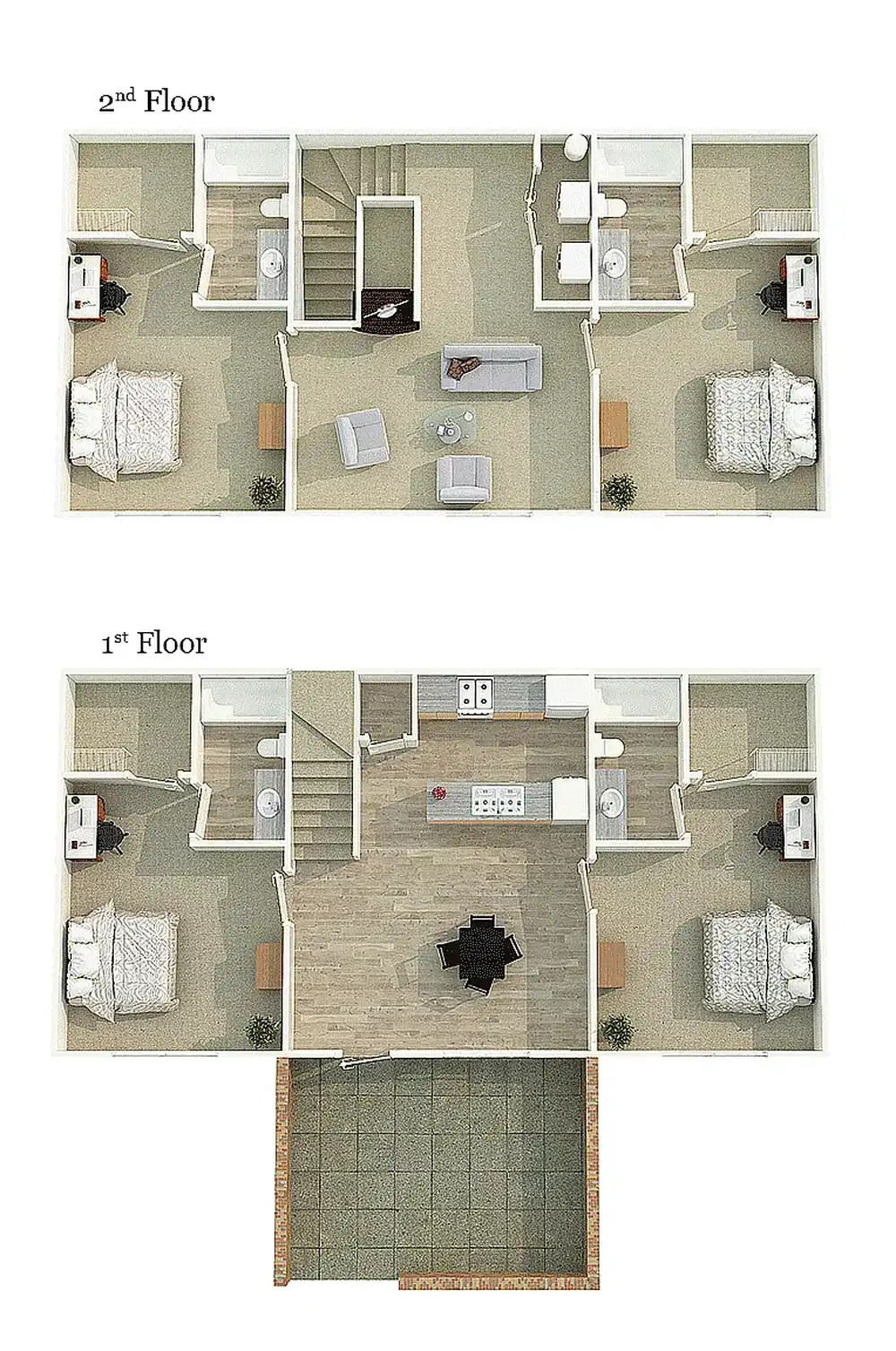 University Suites Student Housing - 2190 Ocean Reef Pl - Raleigh, NC ...
