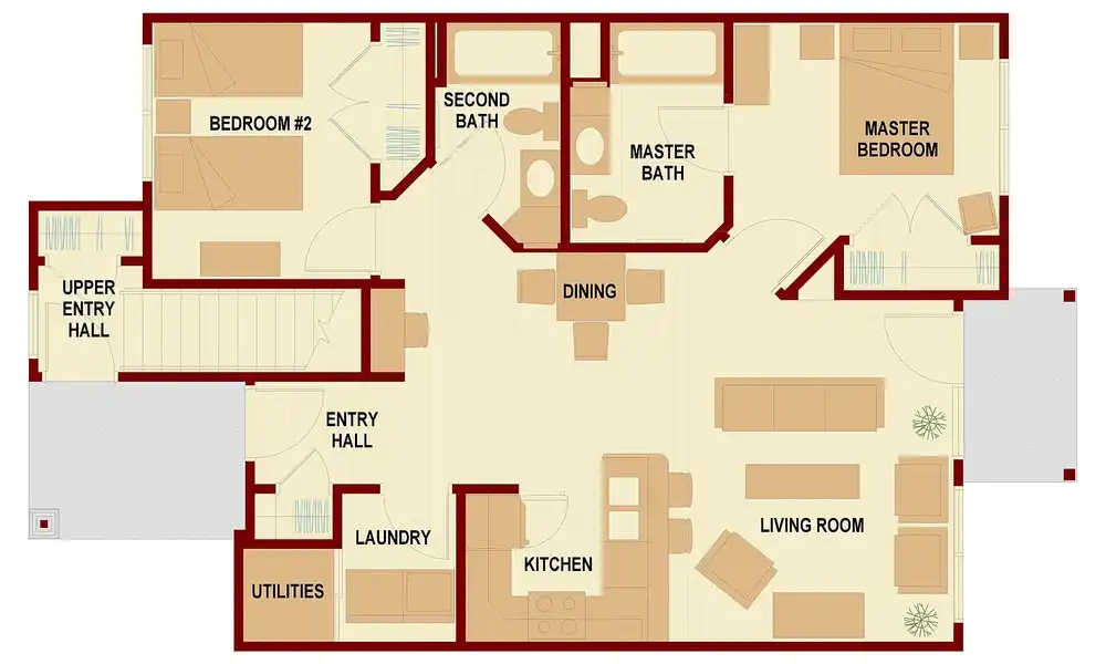 The Village at Rivers Edge Apartments - 15 Rivers Edge Rd NW - Kalkaska ...