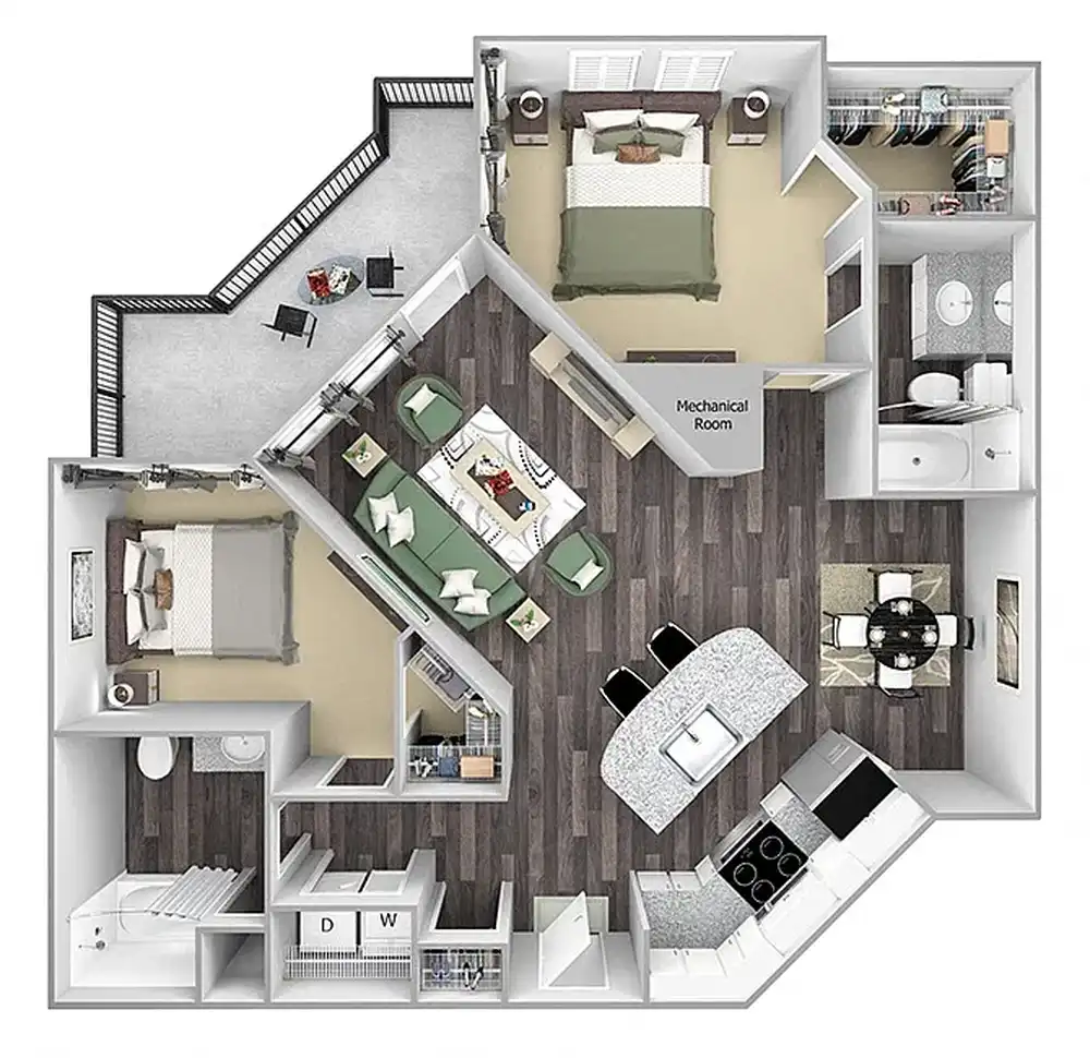 Centre Pointe Apartments - 4986 Wetland Crossing Rd - North Charleston ...