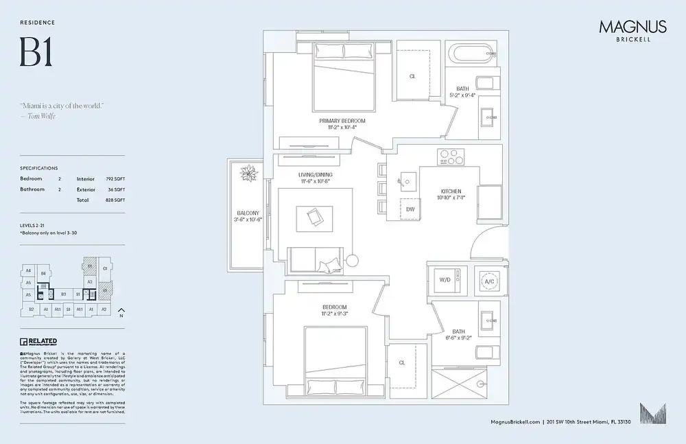 Magnus Brickell - 201 SW 10th St - Miami, FL | Rent.