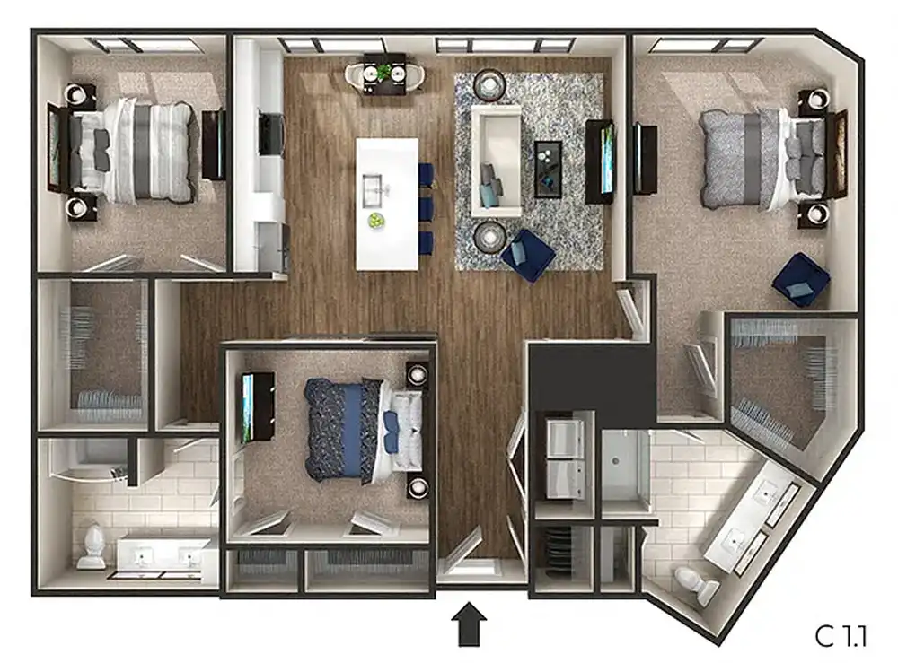 The Griffin Royal Oak - 25090 Woodward Ave - Royal Oak, MI | Rent.