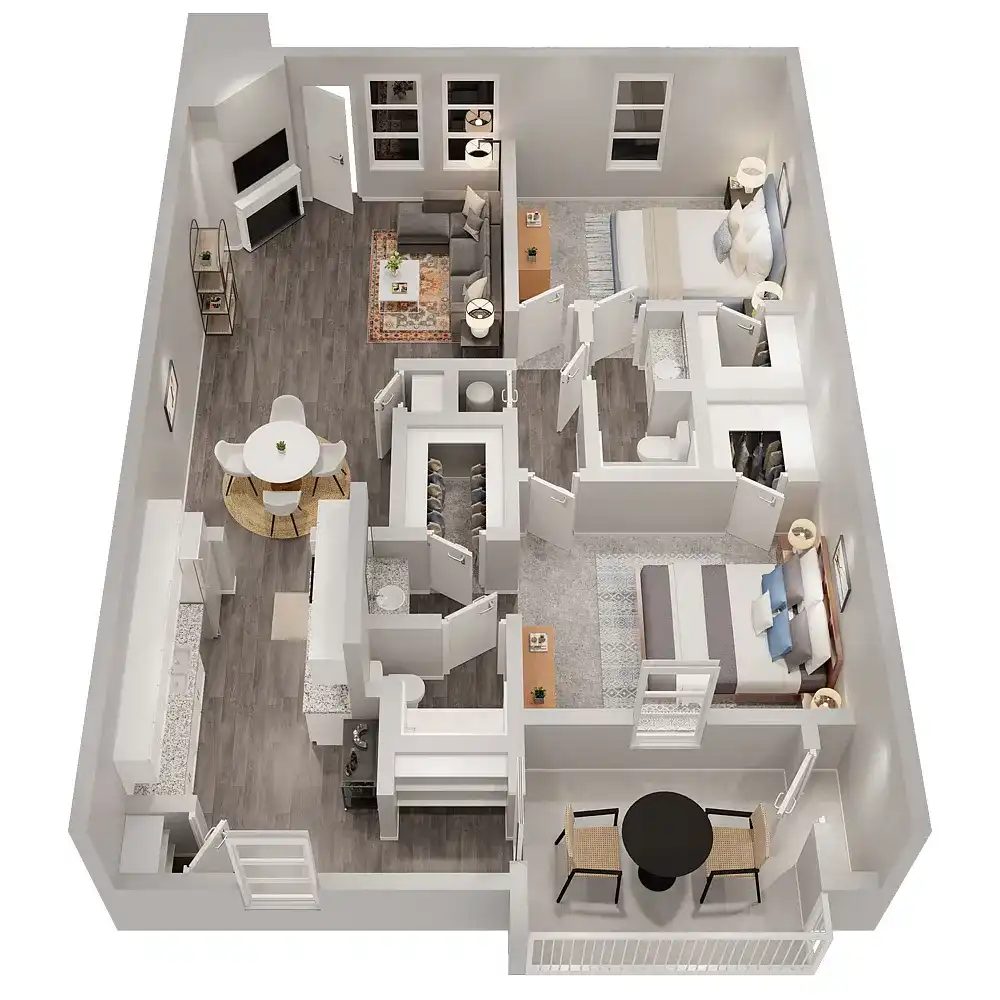 Six Forks Station Apartments - 8501 New Brunswick Ln - Raleigh, NC | Rent.