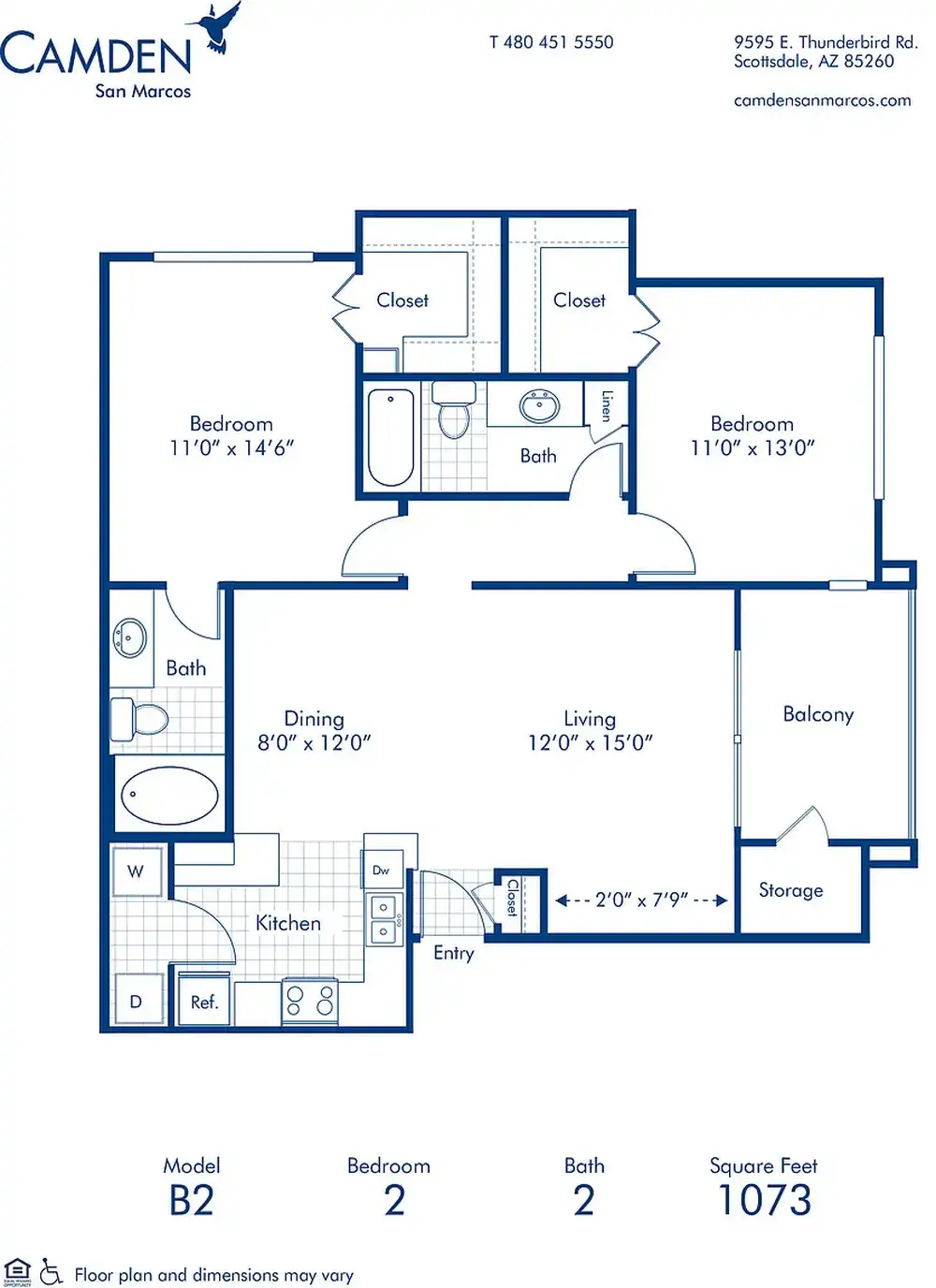 Camden San Marcos - 9595 E Thunderbird Rd - Scottsdale, AZ | Rent.