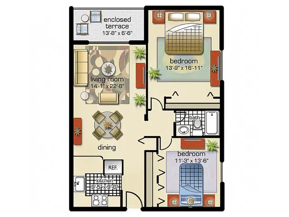 2500 Inverrary Club Apartments - 2580 NW 56th Ave - Lauderhill, FL | Rent.