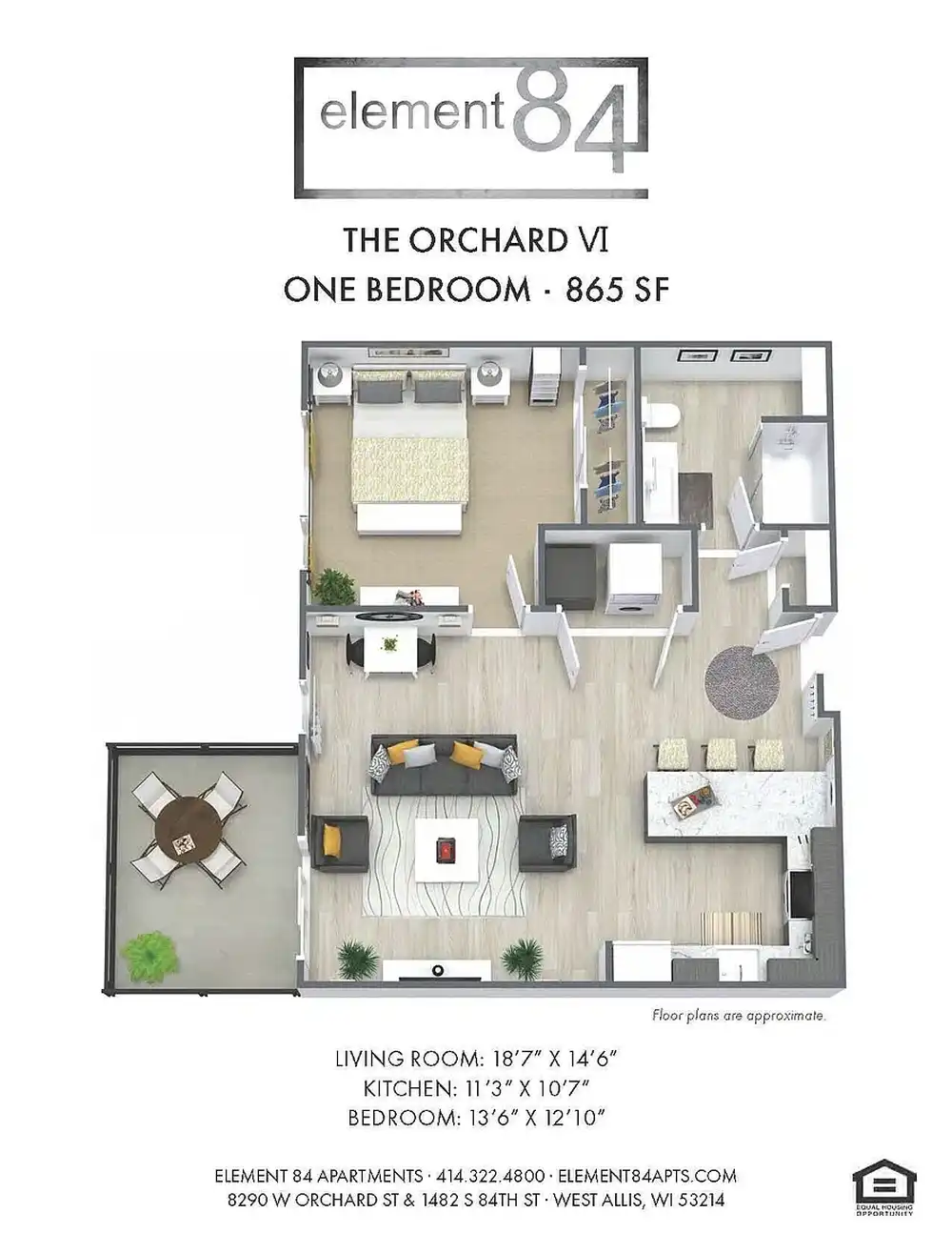Element 84 - 1482 84th Street 8290 - West Allis, WI | Rent.